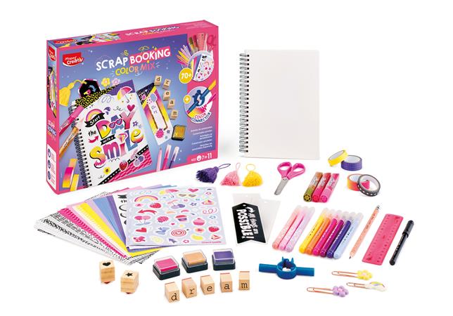 MAPED CREATIV Scrapbooking Color Mix Kreatív scrapbooking készlet  70 darabos