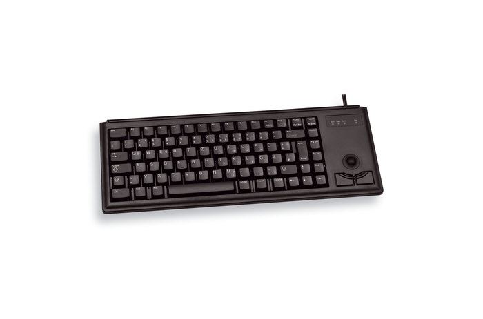Cherry Compact G84-4400 US billentyűzet fekete USB (G84-4400LUBEU-2)