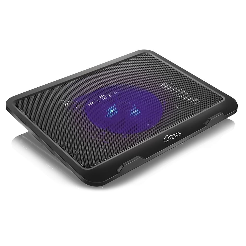 Media-Tech MT2660 Silent Cooling Pad Notebook hűtő fekete Media-Tech MT2660 Silent Cooling Pad Notebook hűtő fekete