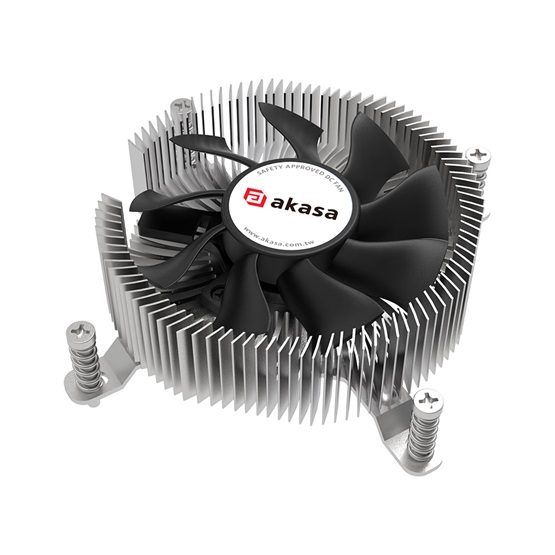 Akasa AK-CC6616HP01 Intel LGA1700 alacsony profilú CPU-hűtő Akasa AK-CC6616HP01 Intel LGA1700 alacsony profilú CPU-hűtő