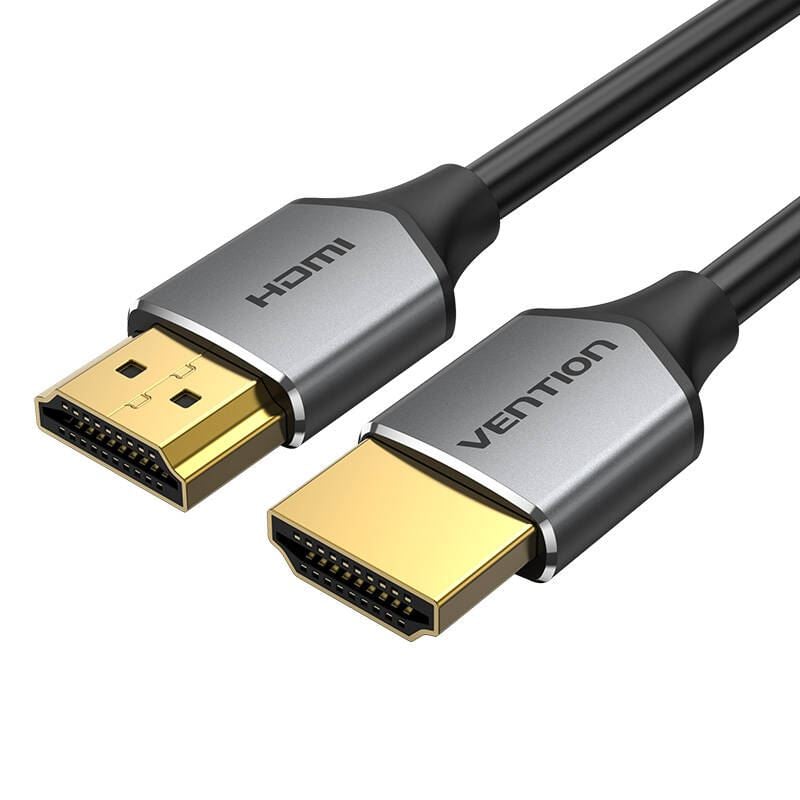 Vention HDMI kábel HD ultra vékony 2m szürke (ALEHH) Vention HDMI kábel HD ultra vékony 2m szürke (ALEHH)