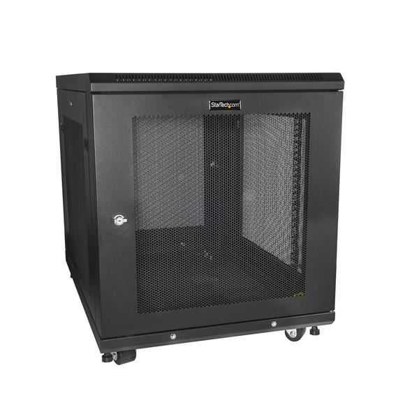 Startech.com 31" 12U rackszekrény (RK1233BKM)