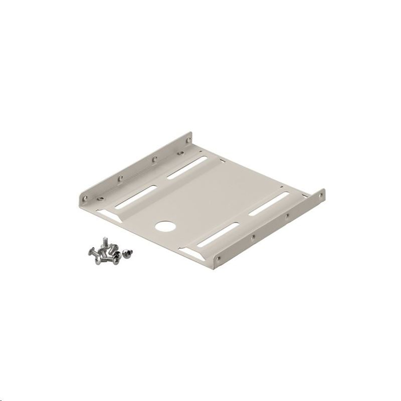 Goobay SSD/HDD beépítő keret 2,5"-> 3,5" bézs (94343) Goobay SSD/HDD beépítő keret 2,5"-> 3,5" bézs (94343)