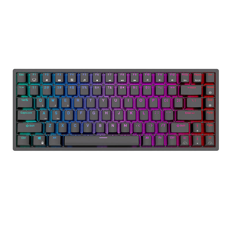Mechanical keyboard Royal Kludge RK84 RGB, Brown switch (black) Mechanical keyboard Royal Kludge RK84 RGB, Brown switch (black)