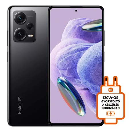 Xiaomi REDMI NOTE 12 PRO+ 5G 8/256 BLACK MOBILTELEFON