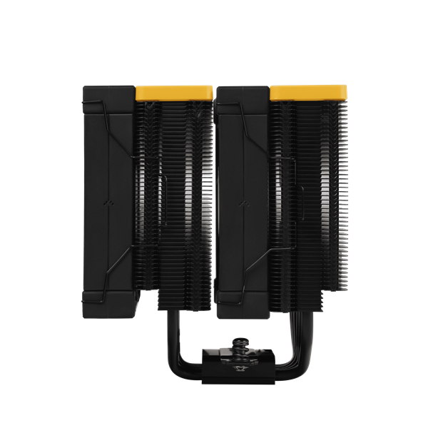 DeepCool CPU Cooler - AK620 Zero Dark Zoria (28 dB; max, 117,21 m3/h; 4pin csatlakozó, 6 db heatpipe, 2x12cm, PWM)