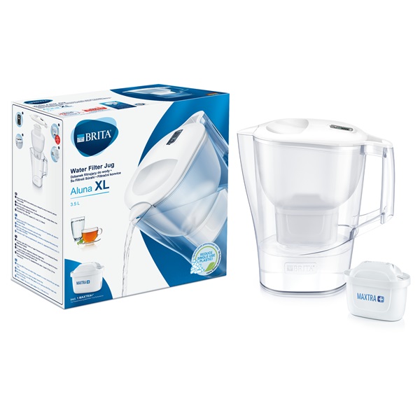 Brita Aluna XL vízszűrő kancsó 3.5 l fehér (BRH1039269)