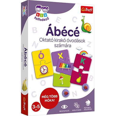 Trefl Kis felfedező: Ábécé oktatójáték (01979) Trefl Kis felfedező: Ábécé oktatójáték (01979)