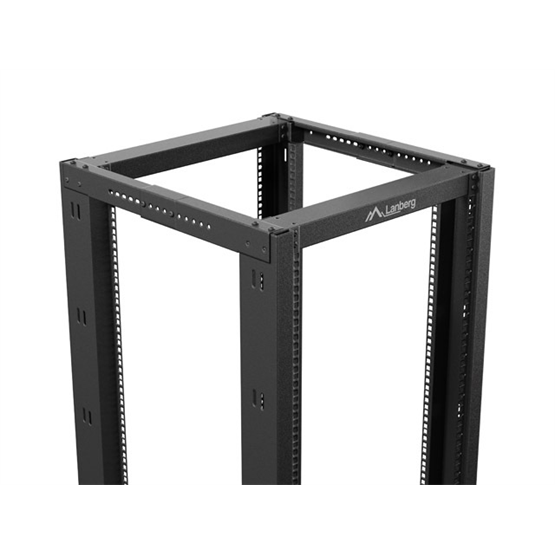 Lanberg 19" 27U 600x800 szabadon álló rack keret Fekete V2