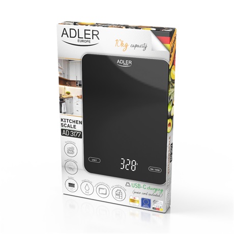 Adler AD3177B  10 kg Konyhamérleg