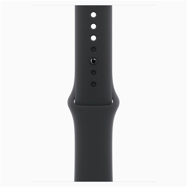 Apple Watch S11 GPS-es (46mm) asztroszürke alumínium tok, fekete S/M sportszíjas okosóra