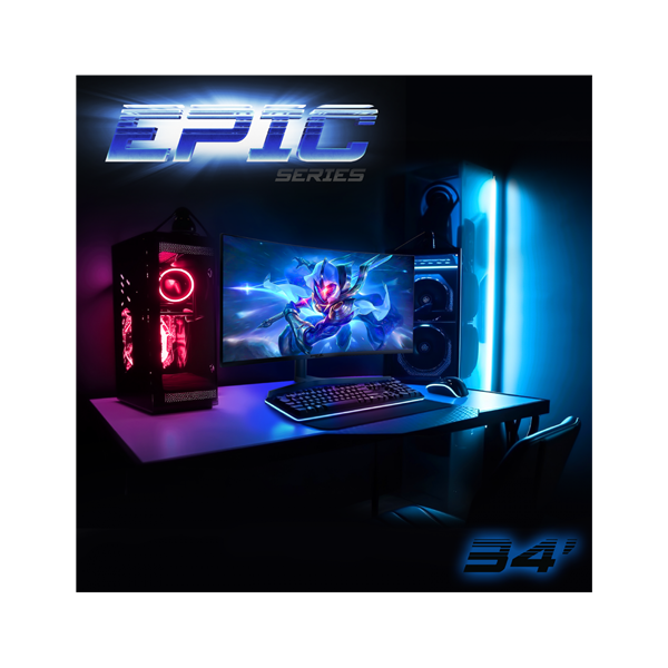 Spirit of Gamer  EPIC 34" 165 Hz Monitor  