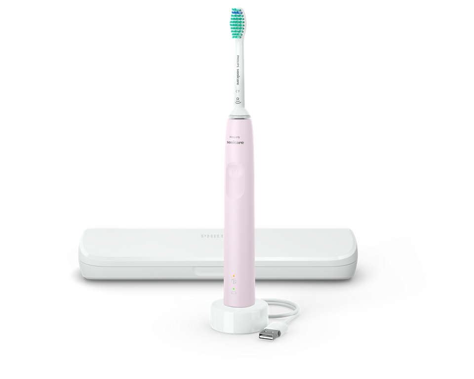 Philips HX3673/11 3100 series szónikus elektromos fogkefe cukorrózsaszín Philips HX3673/11 3100 series szónikus elektromos fogkefe cukorrózsaszín