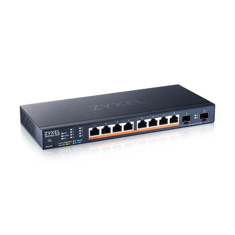 ZyXel XMG1915-10EP 2.5Gbps PoE++ Switch