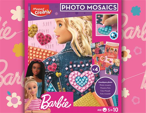 MAPED CREATIV Barbie Mozaikos képkészítő készlet