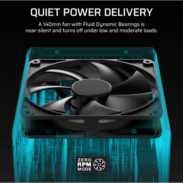 CORSAIR iCUE LINK HXi SHIFT Series HX1500i SHIFT  1500W  Cybenetics Platinum Moduláris  Tápegység