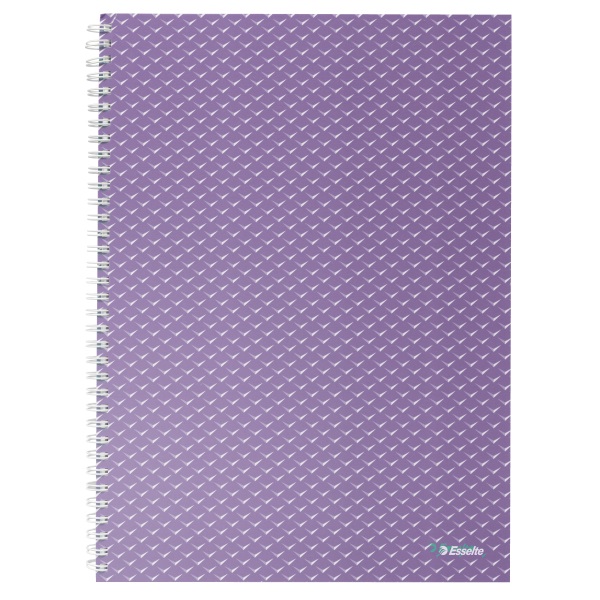 Esselte ColourBreeze A4 kockás levendula spirálfüzet