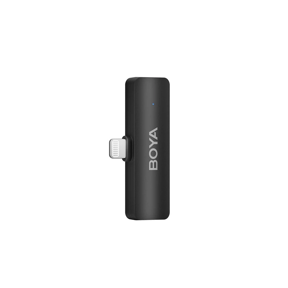 Boya BY-V4D 2,4 GHz-es négycsatornás vezeték nélküli mikrofon Lightning csatlakozóval Boya BY-V4D 2,4 GHz-es négycsatornás vezeték nélküli mikrofon Lightning csatlakozóval