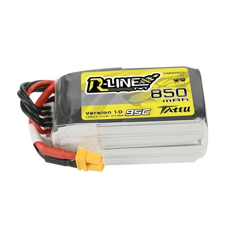 Tattu R-Line 850mAh 14.8V 95C 4S1P akkumulátor (TAA8504S95XT3)