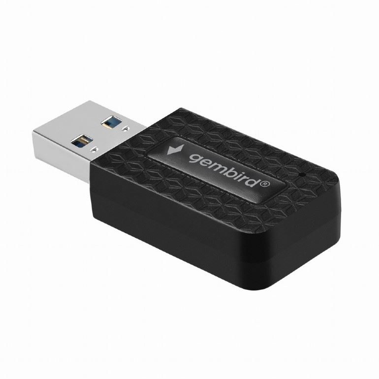 Gembird WNP-UA1300-03 kompakt dual-band AC1300 USB Wi-Fi adapter  