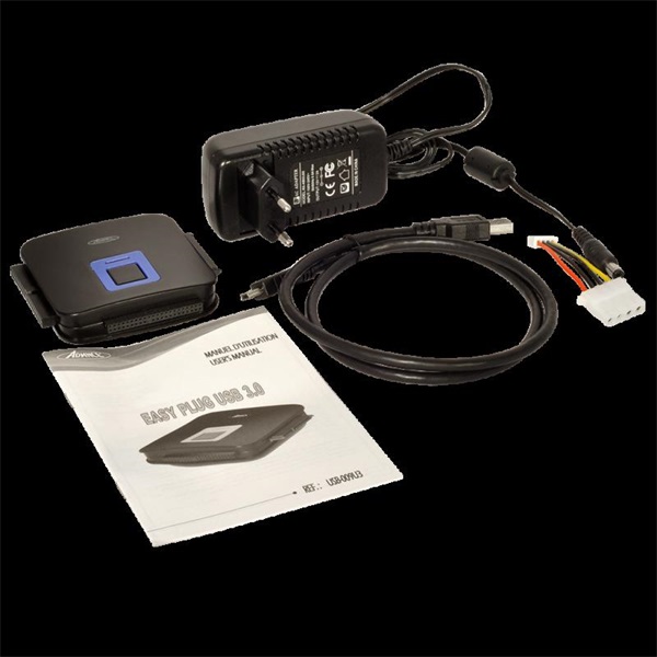 Advance EASYPLUG 2.5" / 3.5"  USB-A3.0 to SATA/IDE HDD/SSD Dokkoló Fekete 