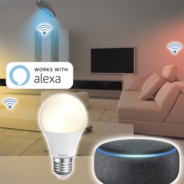 Hama 176584 okos WiFi-s LED izzó dimmelhető 10W fehér