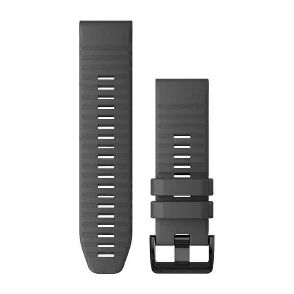 Garmin óraszíj Fenix 6X palaszürke szilikon (QuickFit 26) (010-12864-20)