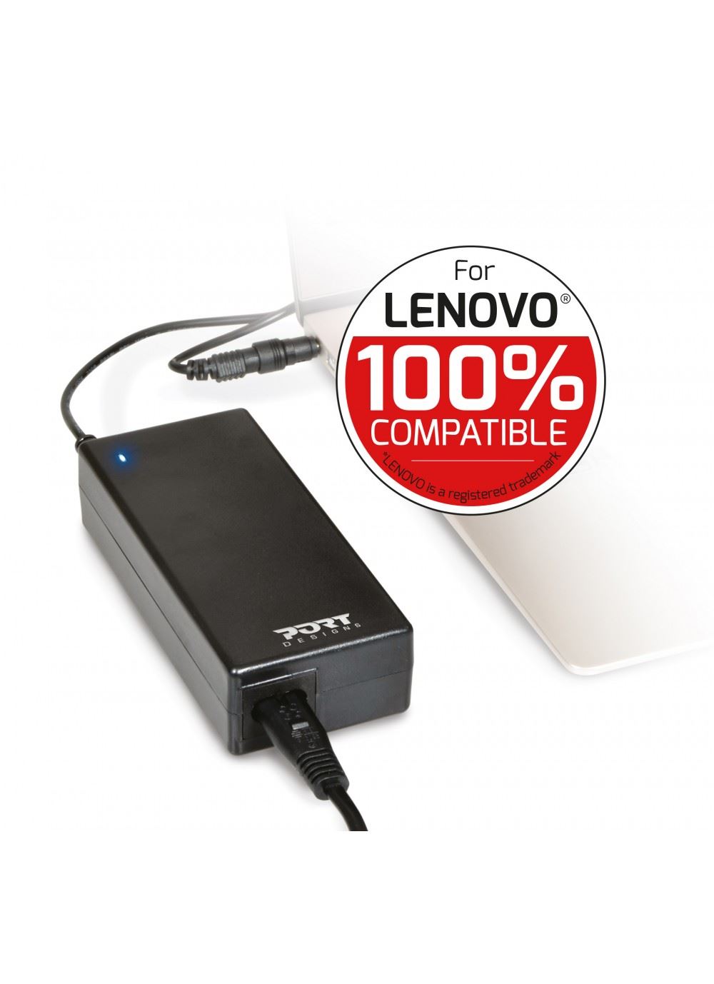 PORT Notebook adapter Lenovo 90W (900007-LE) PORT Notebook adapter Lenovo 90W (900007-LE)