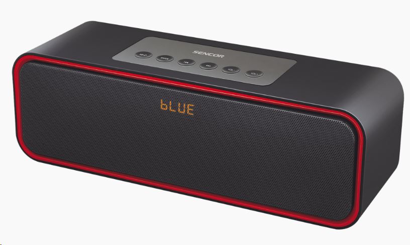 Sencor SSS 81 Bluetooth hangszóró fekete-piros Sencor SSS 81 Bluetooth hangszóró fekete-piros