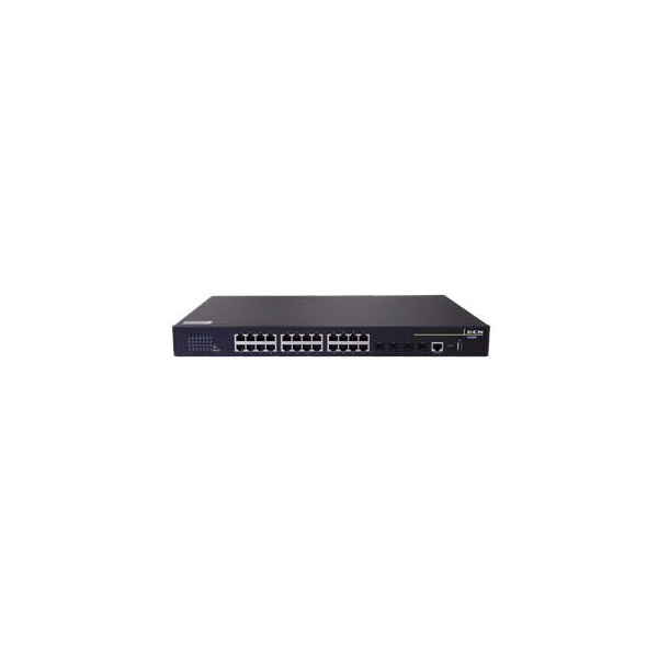 DCN S4600-28X-SI L2 POE 24x 10/100/1000Base-T with PoE+(370W) RJ45 + 4x 1/10GBase-X SFP+ Switch DCN S4600-28X-SI L2 POE 24x 10/100/1000Base-T with PoE+(370W) RJ45 + 4x 1/10GBase-X SFP+ Switch