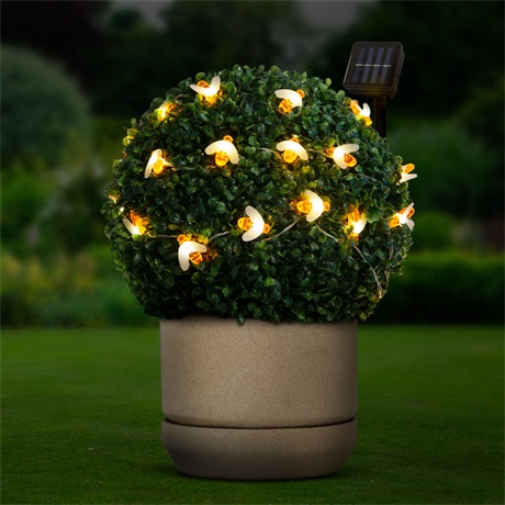 Family Decor 58220 SZOLÁR LED FÉNYFÜZÉR MÉHECSKÉS