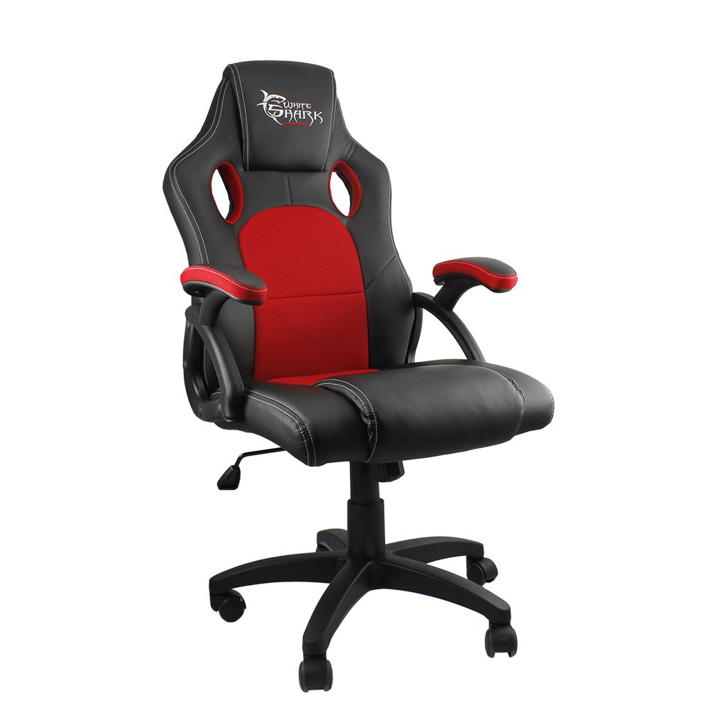 White Shark Kings Throne gaming szék fekete-piros