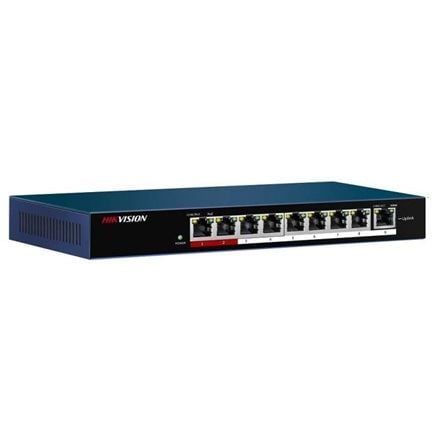 Hikvision 10/100 8x PoE + 1x Base-TX portos switch (DS-3E0109P-E/M) Hikvision 10/100 8x PoE + 1x Base-TX portos switch (DS-3E0109P-E/M)