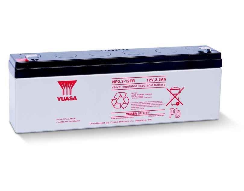 Yuasa zselés ólomsavas gondozásmentes akkumulátor 12V 2300mAh 178x34x64mm (NP2.3-12FR) Yuasa zselés ólomsavas gondozásmentes akkumulátor 12V 2300mAh 178x34x64mm (NP2.3-12FR)