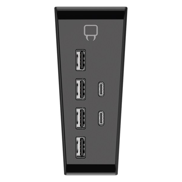 Venom VS5006 PS5 6 portos USB Hub fekete Venom VS5006 PS5 6 portos USB Hub fekete