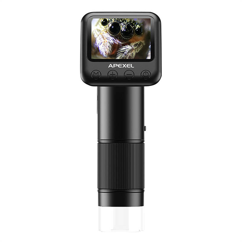 Handheld Digital LCD Microscope APEXEL APL-MS008 (black) Handheld Digital LCD Microscope APEXEL APL-MS008 (black)