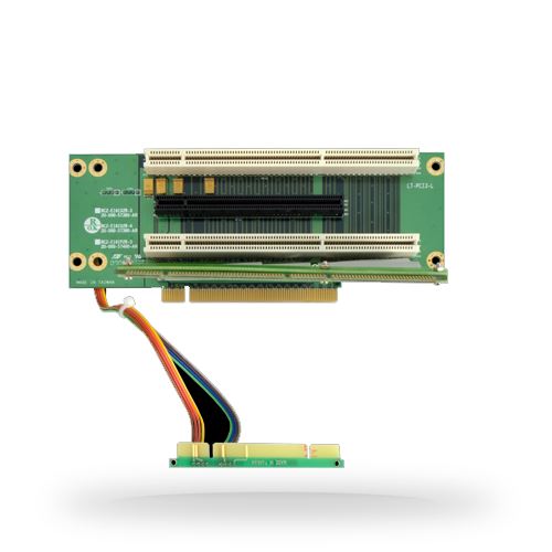 Chieftec RC2-E16X2R-4 Riser kártya PCIe, PCI-X foglalatokkal Chieftec RC2-E16X2R-4 Riser kártya PCIe, PCI-X foglalatokkal