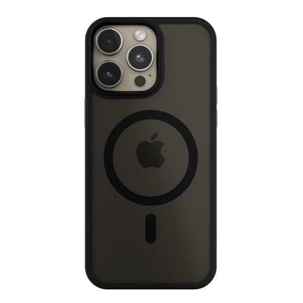 NextOne IPH-15PRO-MAGSF-MISTCASE-BLK iPhone 15 Pro fekete szilikon MagSafe hátlap NextOne IPH-15PRO-MAGSF-MISTCASE-BLK iPhone 15 Pro fekete szilikon MagSafe hátlap