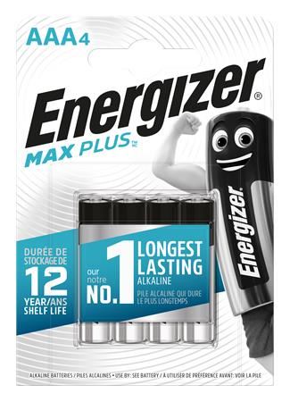 Energizer Max Plus AAA mikro ceruzaelem (4db/csomag) (NZAXP6O1) Energizer Max Plus AAA mikro ceruzaelem (4db/csomag) (NZAXP6O1)
