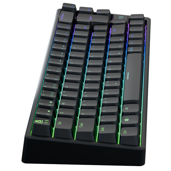  AVAX GM01 PRO 65% RGB tri-mode mechanikus billentyűzet Gateron piros switch