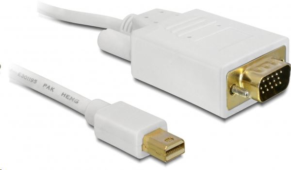Delock Displayport mini apa > VGA 15 pin apa kábel 5 m (82936) Delock Displayport mini apa > VGA 15 pin apa kábel 5 m (82936)
