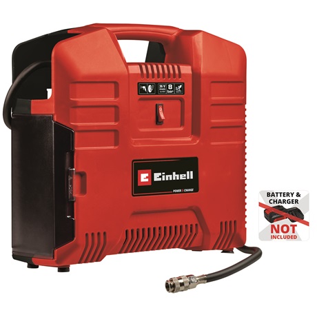 Einhell TE-AC 36/8 LI OF SET - SOLO KOMPRESSZOR Einhell TE-AC 36/8 LI OF SET - SOLO KOMPRESSZOR