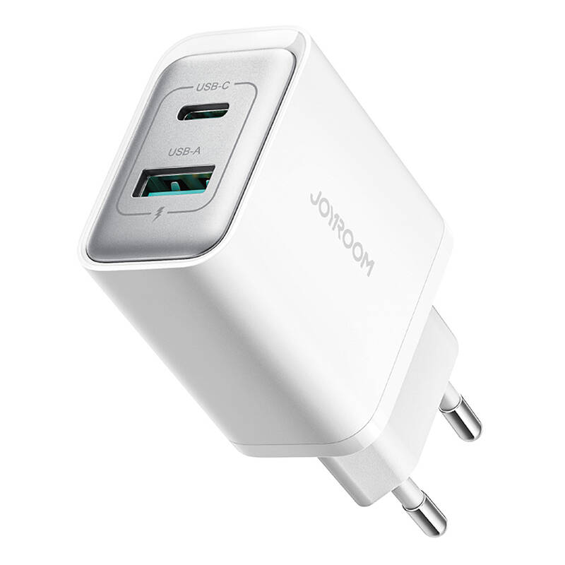 Joyroom TCF15 Dual-Port (A+C) 30W hálózati töltő Fehér
