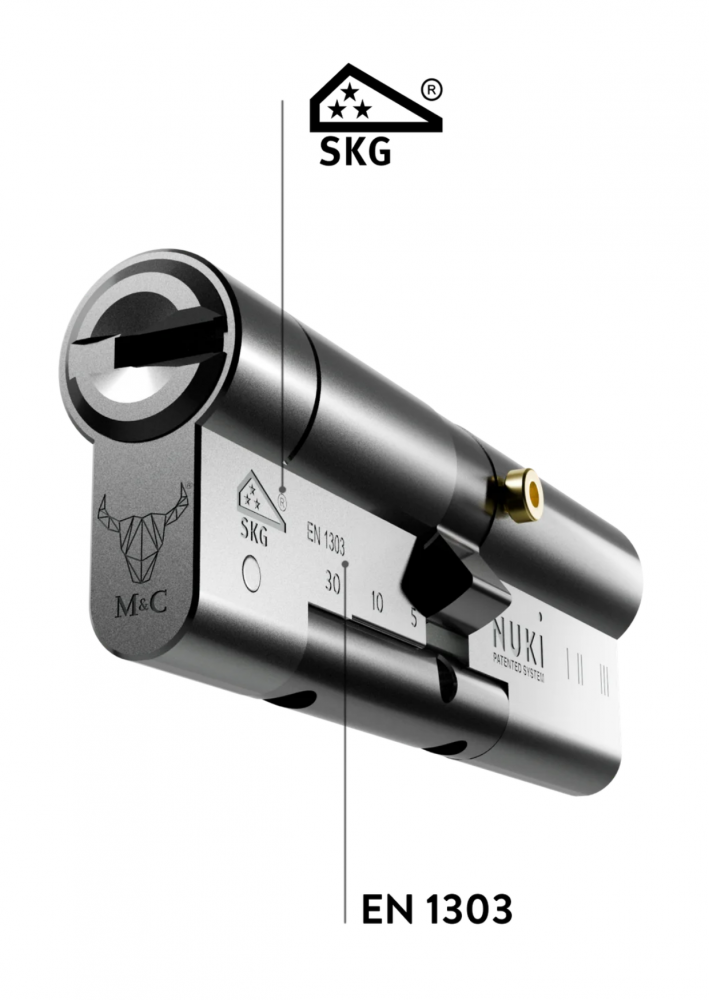 Nuki zár cilinder 2gen 3 kulccsal