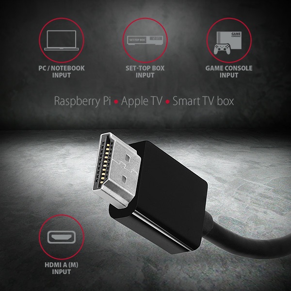 Axagon RVH-VGAN HDMI 1.4b - VGA + audio kimenet adapter