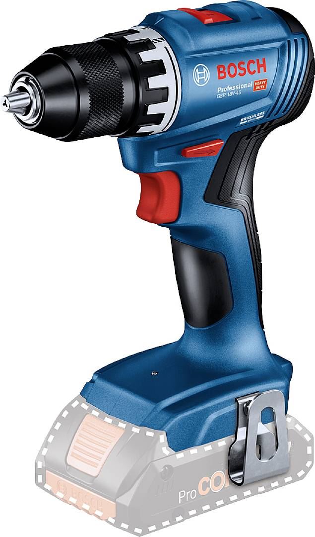 Bosch Professional GSR 18V-45 akkus fúrócsavarozó akkumulátor nélkül (06019K3200)