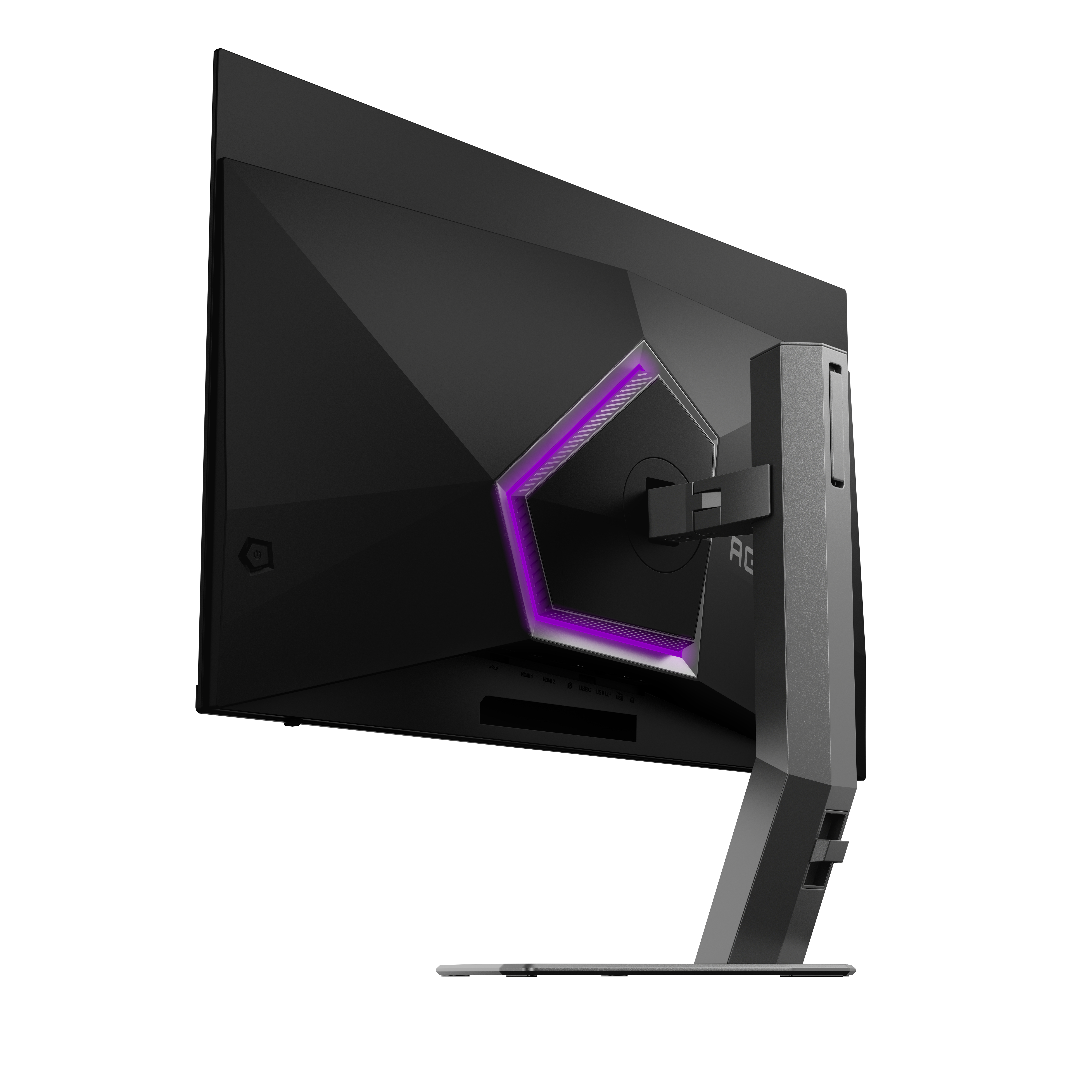 AOC 31.5" AG326UZD2 Monitor - 3840x2160, 4K, OLED, QD-OLED, 240Hz, 0,03ms, Hangszóró, G-Sync, Pivot, Gamer, Fekete