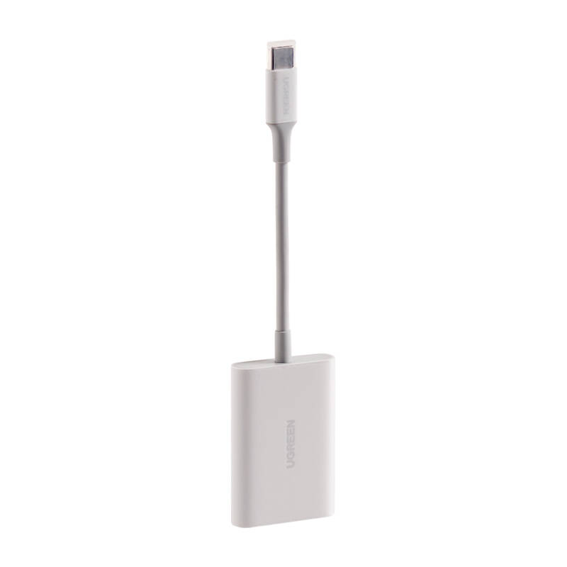 Ugreen 2-in-1 USB-C  CM265 Kártyaolvasó Fehér