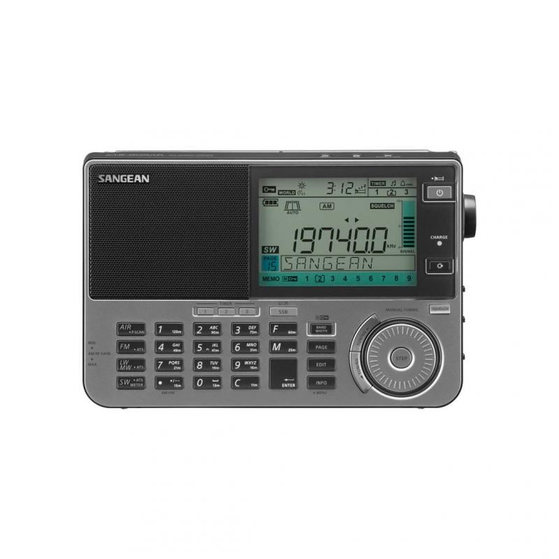 Sangean ATS-909X2 G világvevő rádió szürke