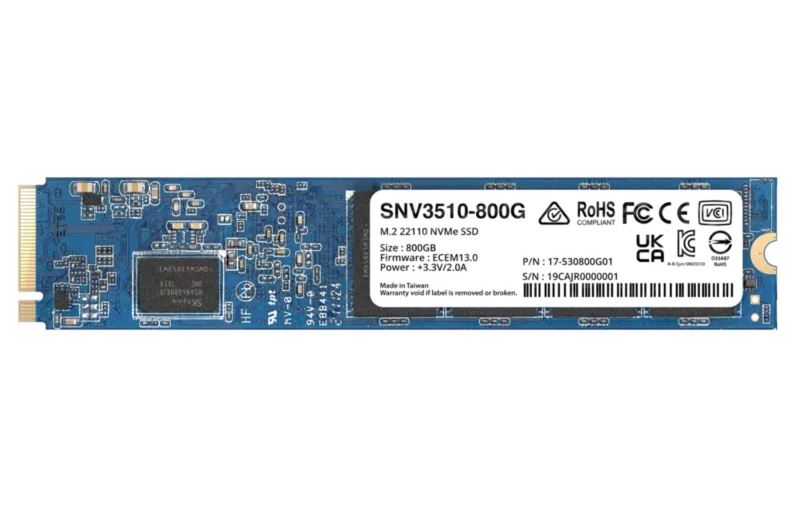 800GB Synology SNV3510 M.2 SSD meghajtó (SNV3510-800G)